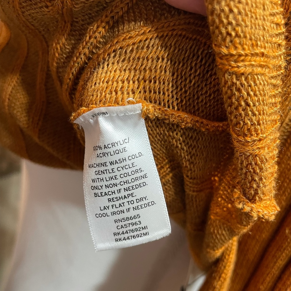 5 for 25$🔥 Abound Rust Pumpkin Sweater |Top | Crop Sweater - Picture 6 of 8